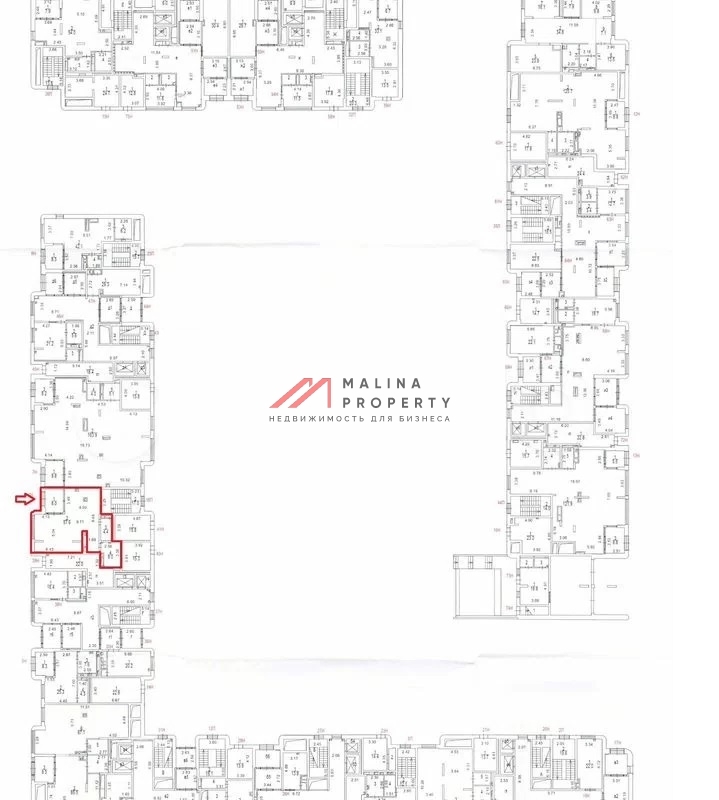 Продажа торгового помещения в новом доме