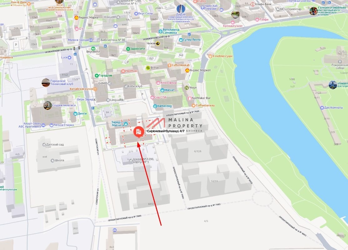 Продажа торгового помещения в новом доме