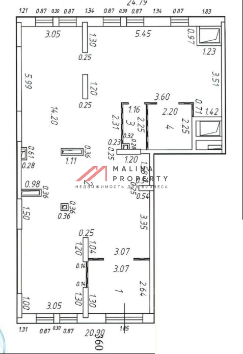 Продажа торгового помещения в ЖК "Горки парк"
