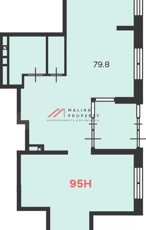 Продажа торгового помещения в новом доме в Перово