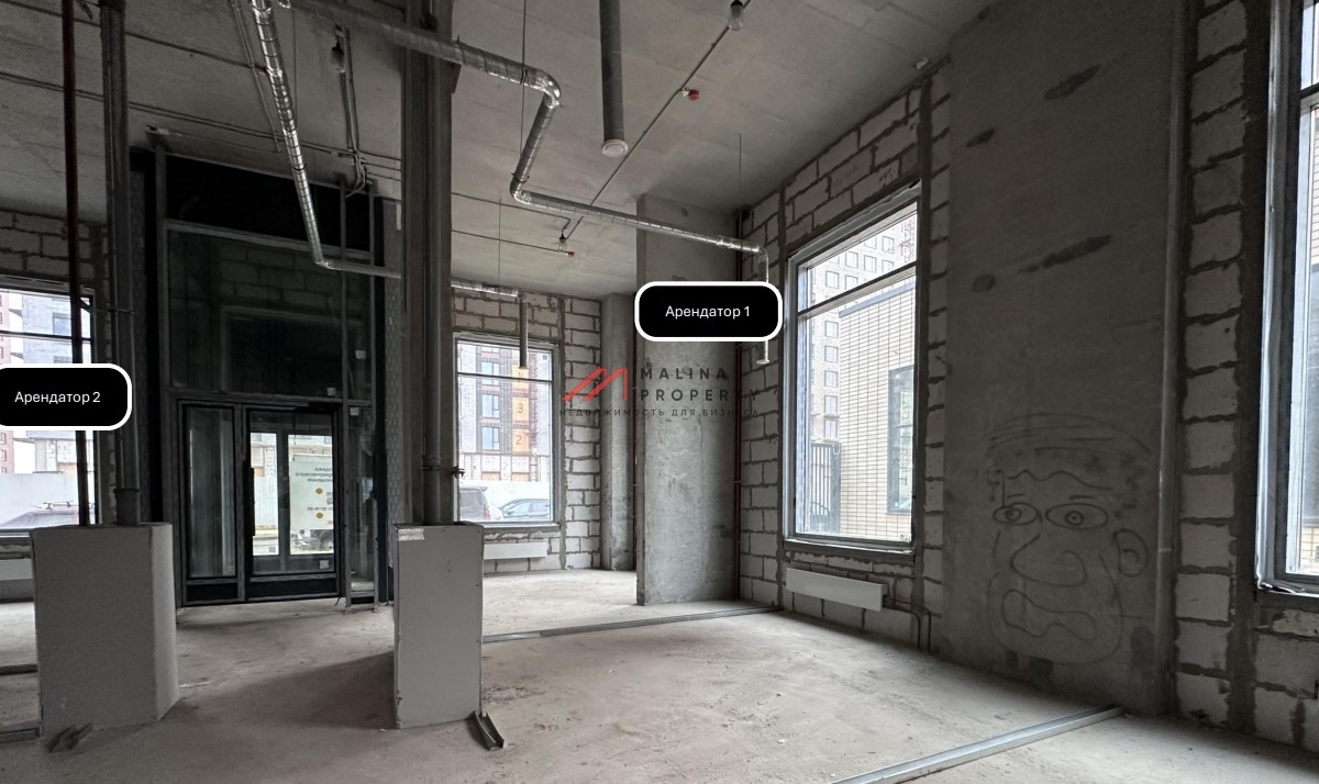 Продажа торгового помещения с арендатором Винлаб 