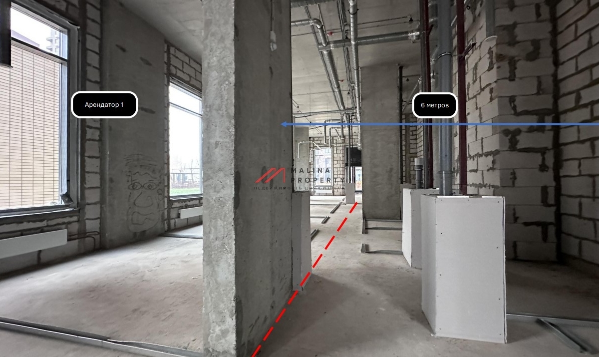 Продажа торгового помещения с арендатором Винлаб 