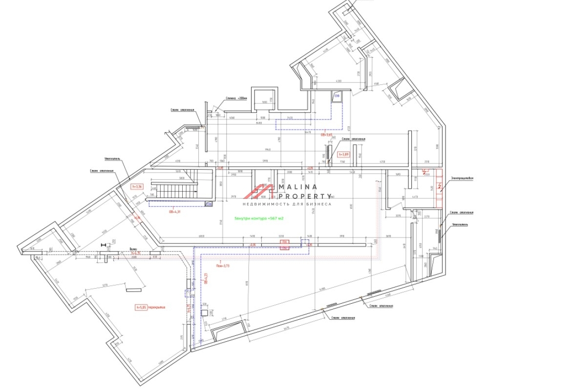 Продажа помещения в жилом комплексе О7