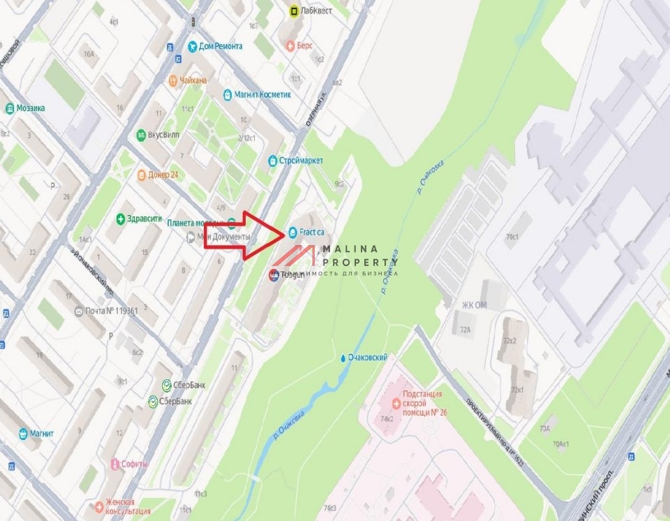 Продажа помещения в жилом комплексе О7