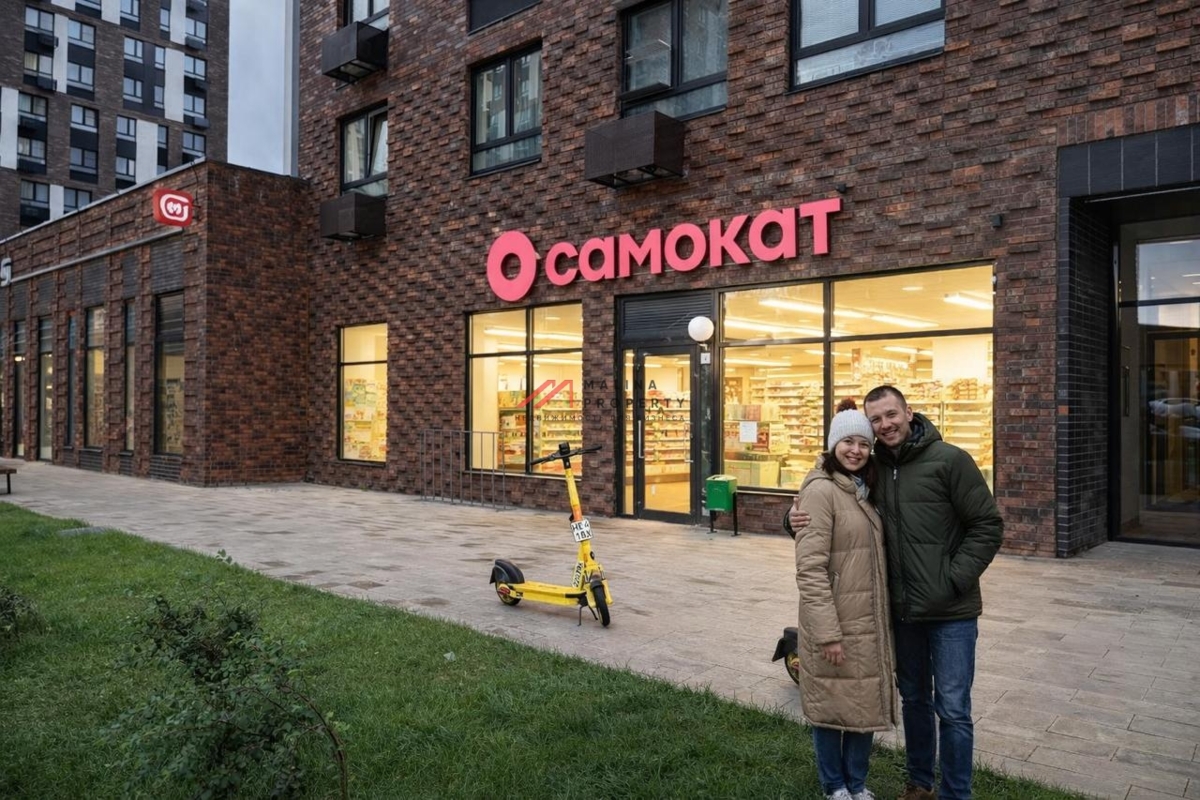 Продажа помещения с арендатором Самокат в ЖК Пригород Лесное 