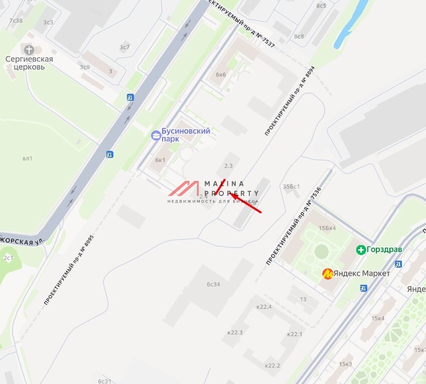 Продажа нежилого помещения в ЖК "Бусиновский Парк" 