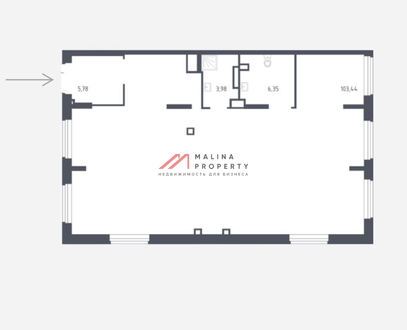 Продажа торговое помещения в ЖК Пригород Лесное