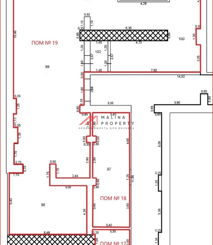 Продажа торгового помещения с супермаркетом Дикси