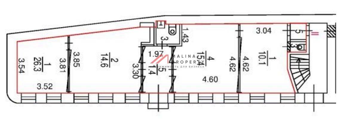 Продажа торгового помещения на Петровке 