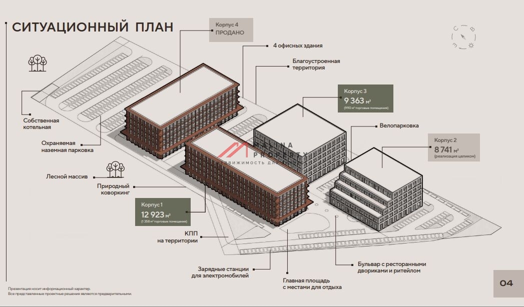 Продажа торгового помещения в бизнес-парке Переделкино