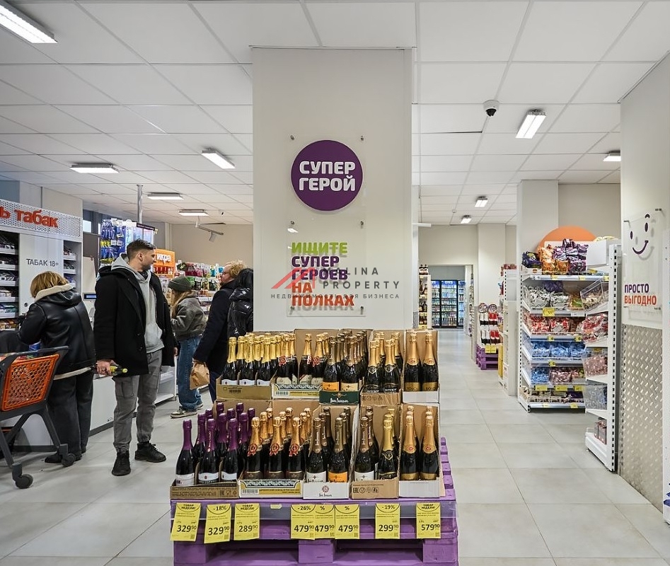 Продажа торгового помещения с арендатором Дикси 