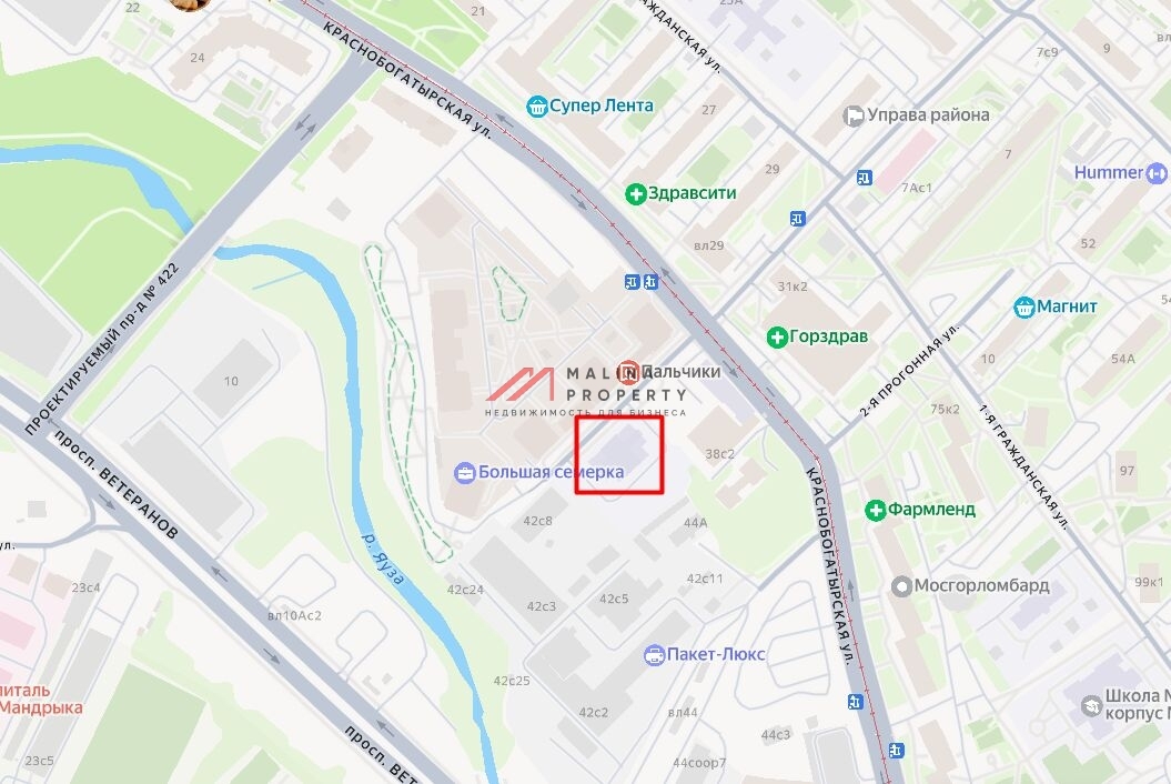 Продажа здания в жилом комплексе Большая Семерка