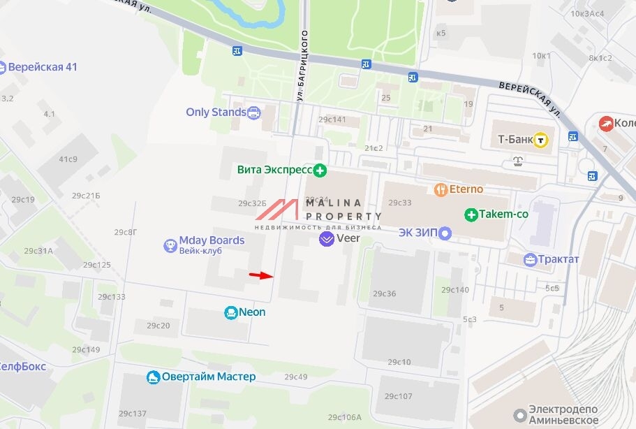 Продажа торгового помещения в жилом комплексе VEER