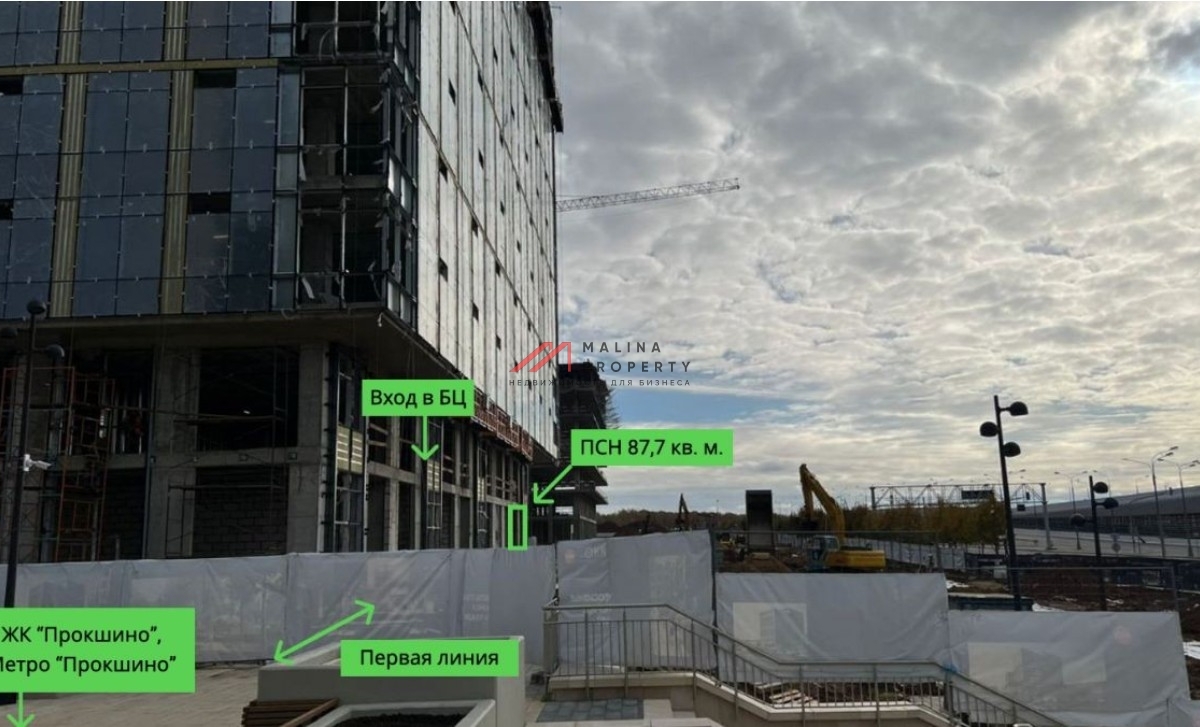 Продажа помещения в бизнес квартале Прокшино