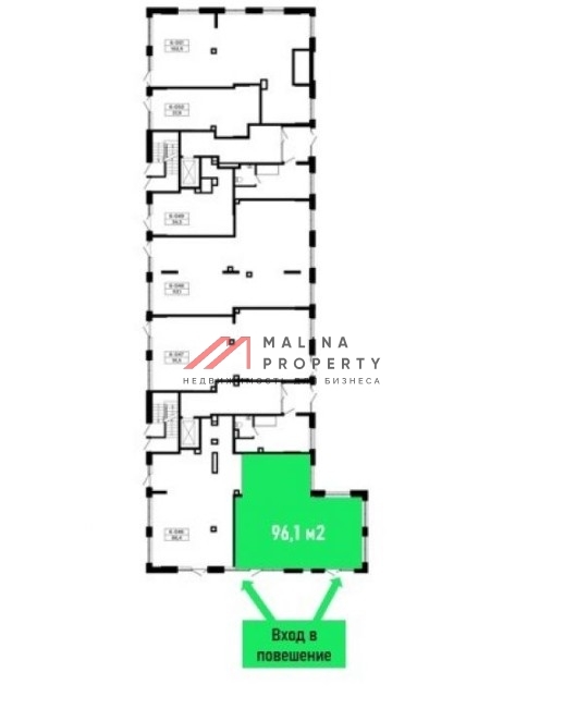 Продажа помещения в ЖК "Бунинcкие кварталы"