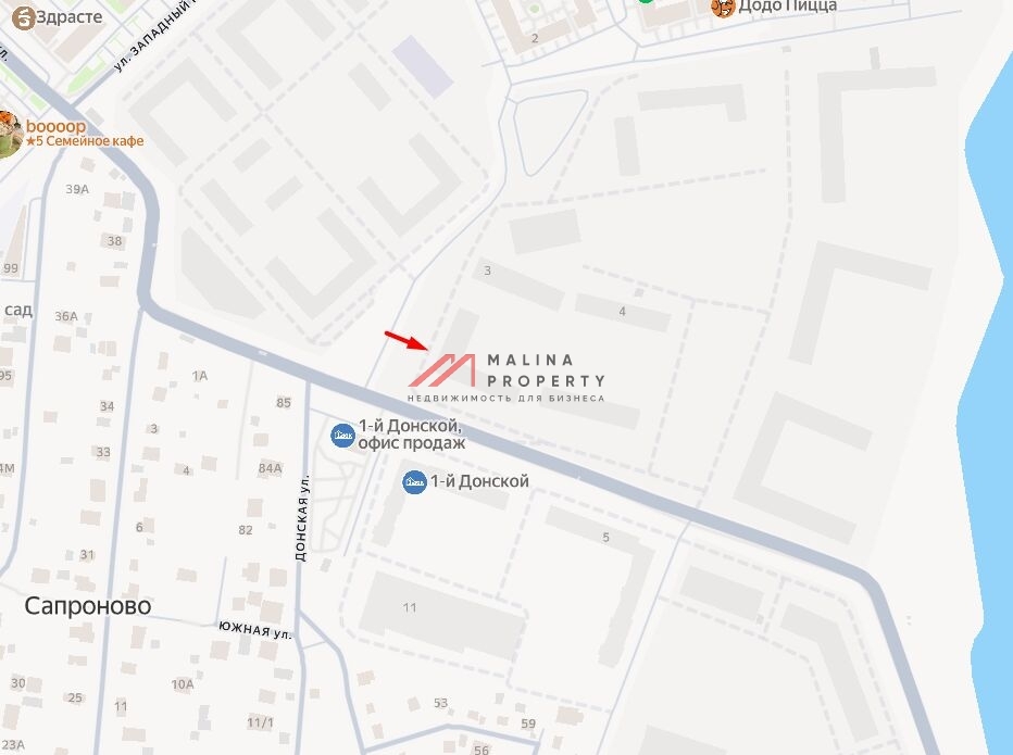 Продажа коммерческого помещения в ЖК "1-й Донской" 