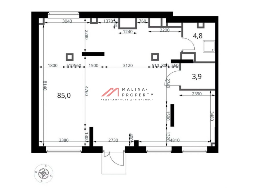 Продажа помещения в ЖК "1-й Ясеневский" 