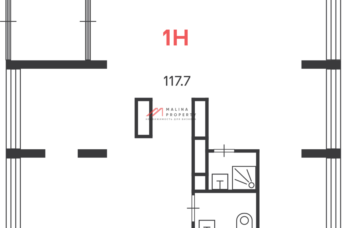 Аренда торгового помещения в новом доме