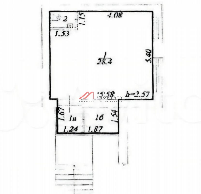 Продажа помещения с арендаторами у м. Савеловская