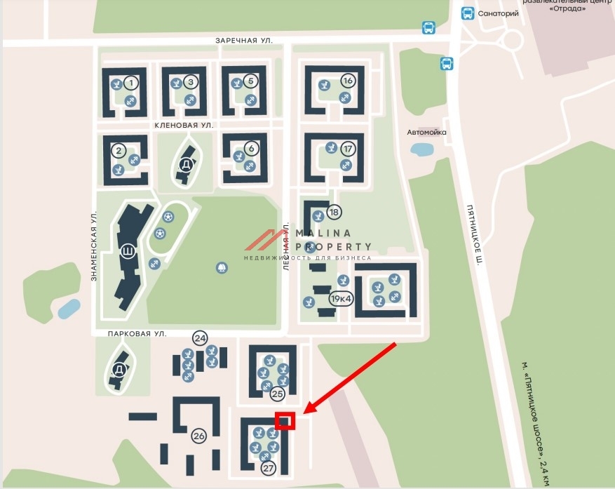 Аренда торгового помещения в новостройке