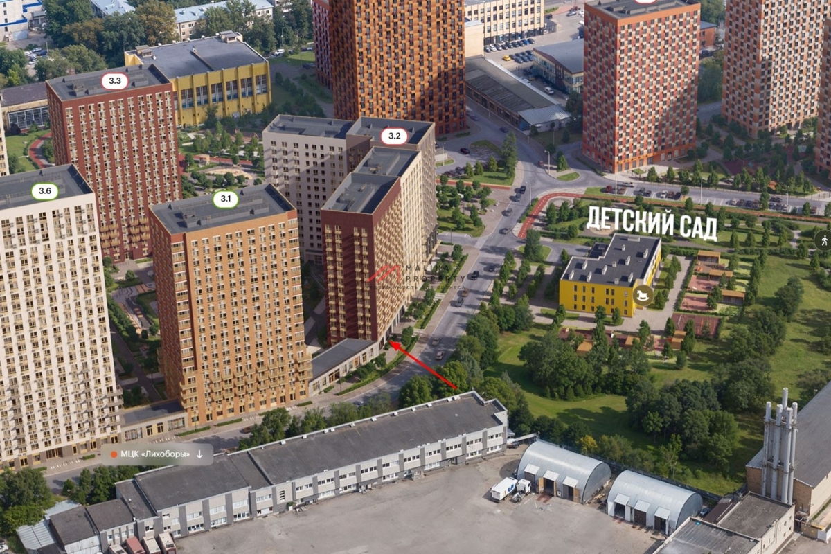 Аренда торгового помещения в ЖК "Большая Академическая 85"