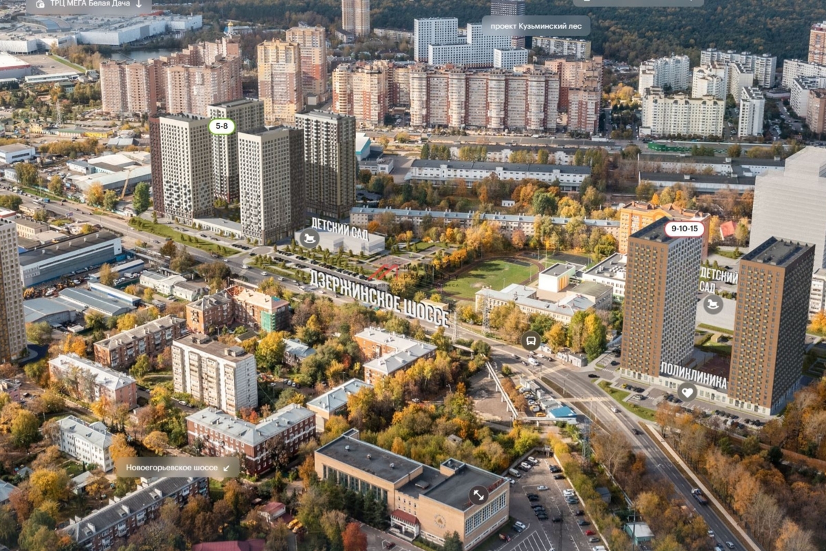 Аренда торгового помещения в ЖК "Томилинский бульвар"