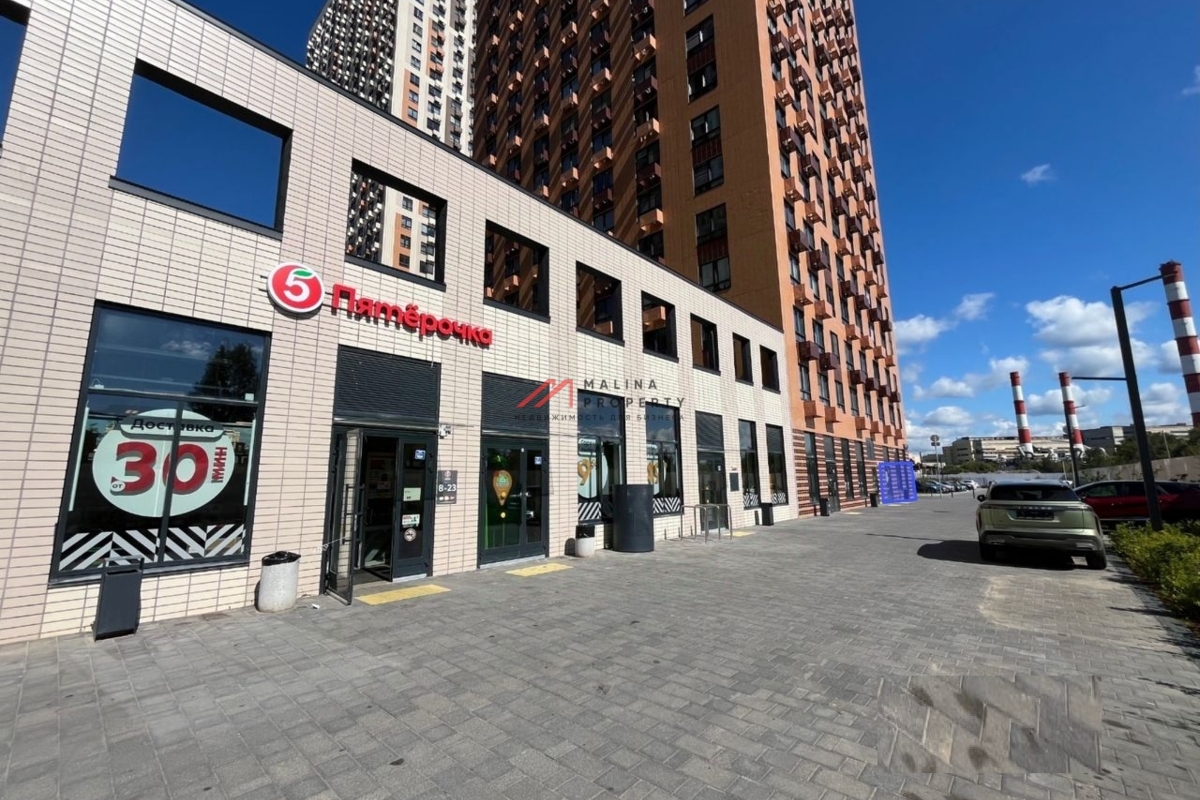 Аренда торгового помещения в ЖК "Открытый Парк" 