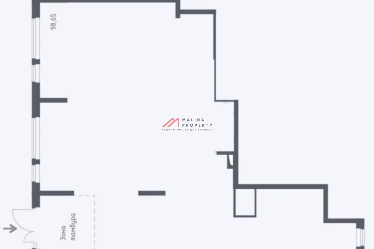 Продажа торгового помещения в ЖК "Остафьево" 