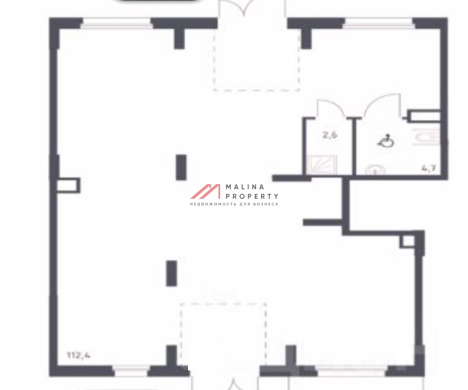 Продажа торгового помещения в ЖК "Цветочные поляны"