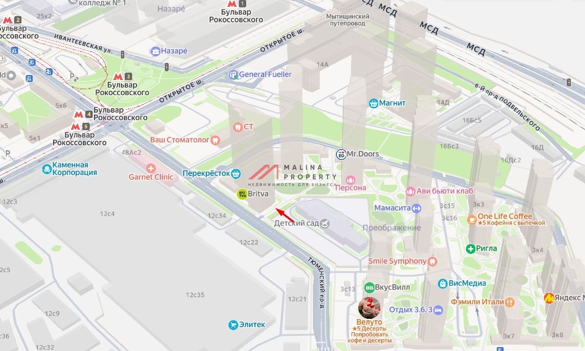 Аренда торгового помещения на Тюменском проезде