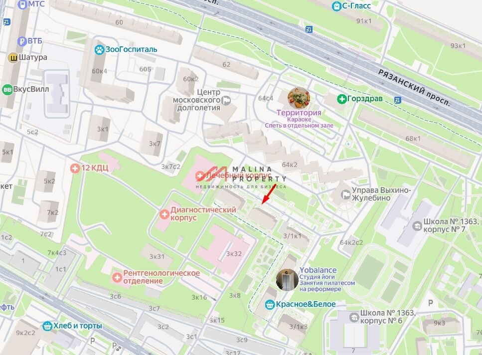 Продажа помещения на Академика Скрябина