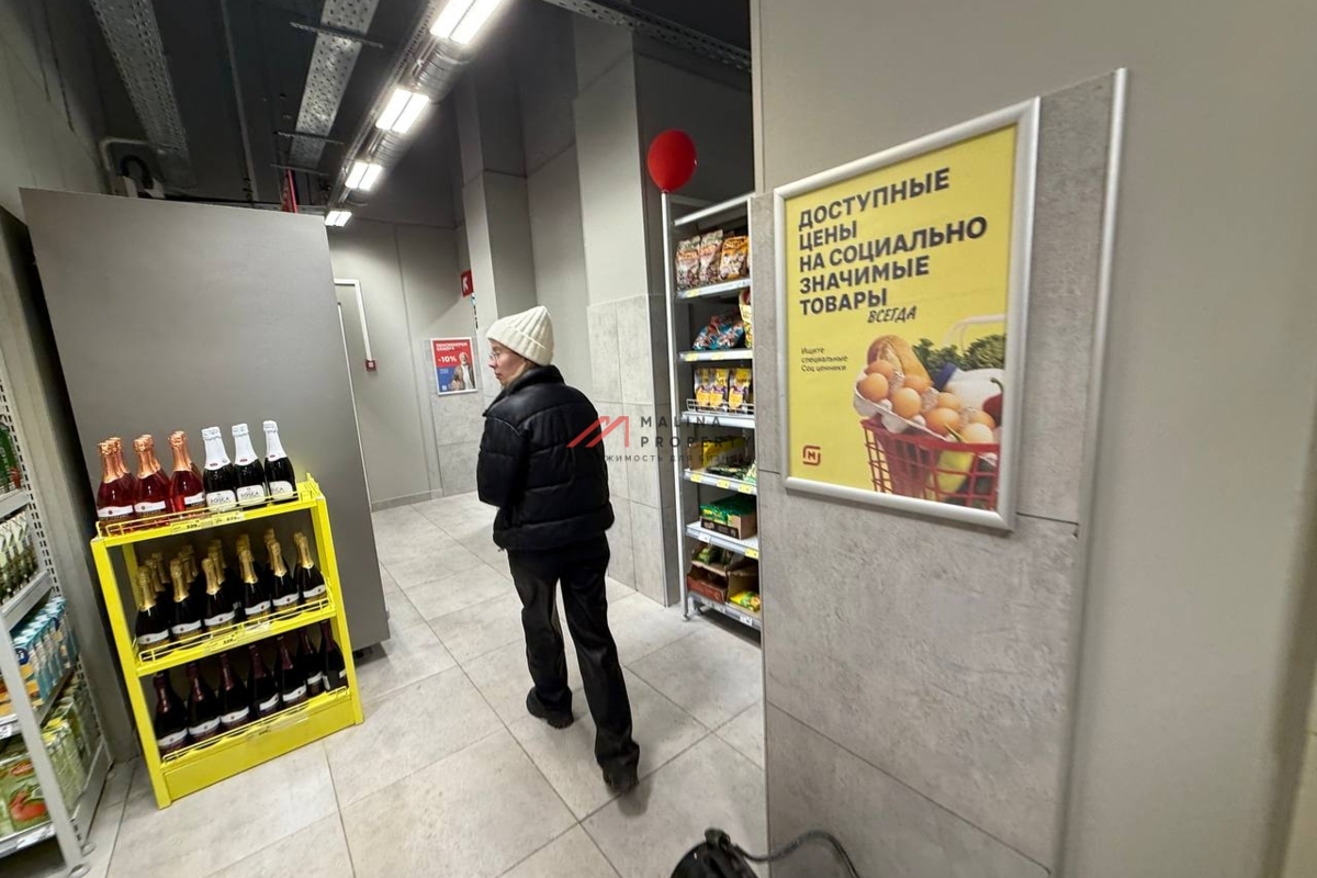 Продажа  помещения с магазином Магнит в ЖК "Барклая 6"