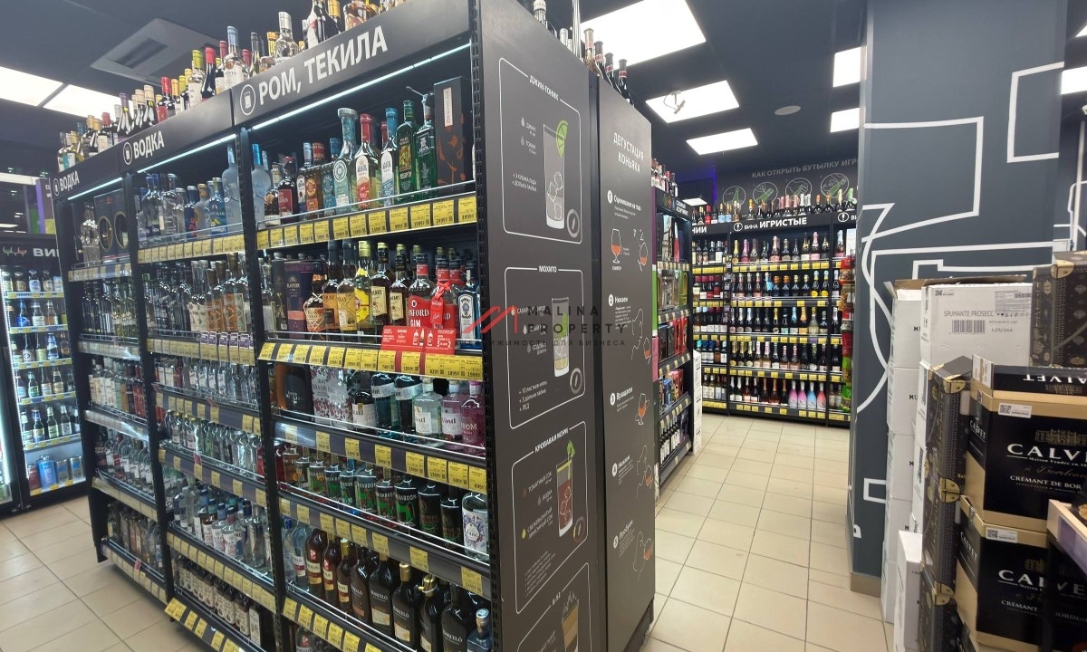 Продажа торгового помещения с арендатором "Винлаб" 