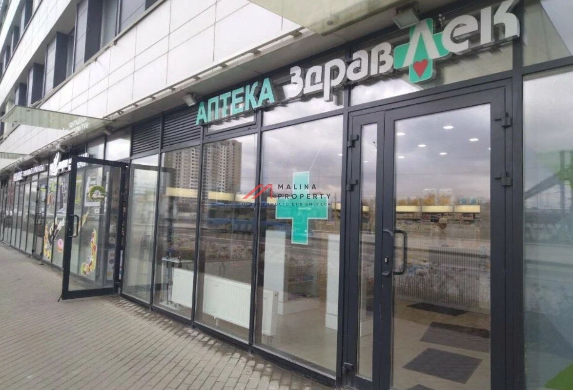 Продажа помещения с арендатором аптека у м. Нижегородская