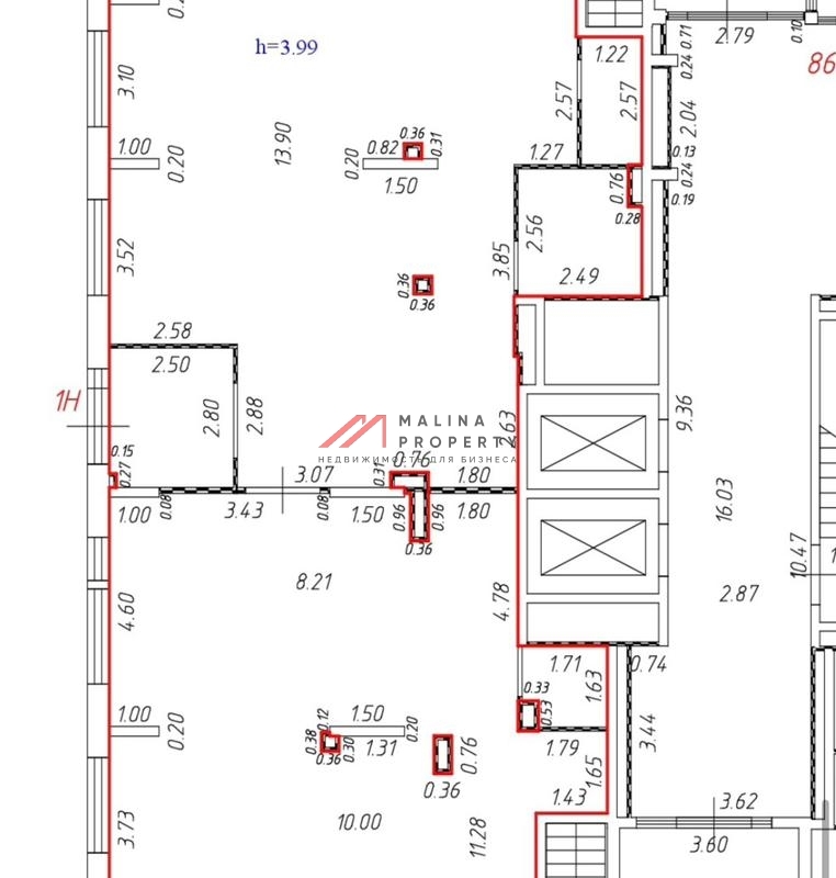Продажа углового помещения в ЖК "Квартал Ивакино"