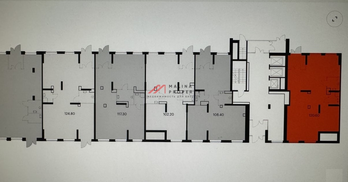 Аренда торгового помещения в ЖК "Кольская 8" 