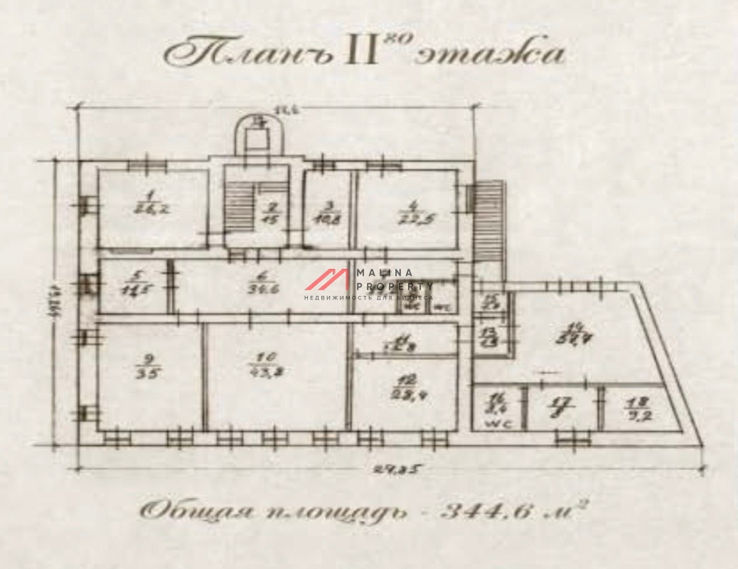 Аренда особняка на Остоженке