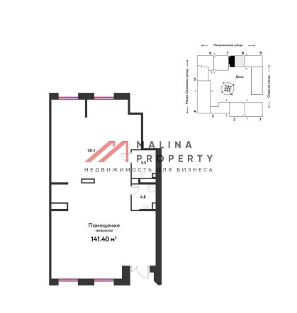 Продажа торгового помещения в ЖК Страна Озерная