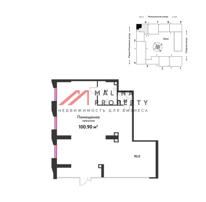 Продажа торгового помещения в ЖК Страна Озерная