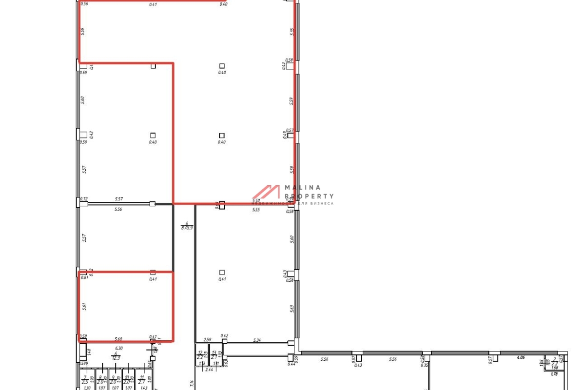 Аренда помещения свободного назначения в БЦ на Звездном бульваре