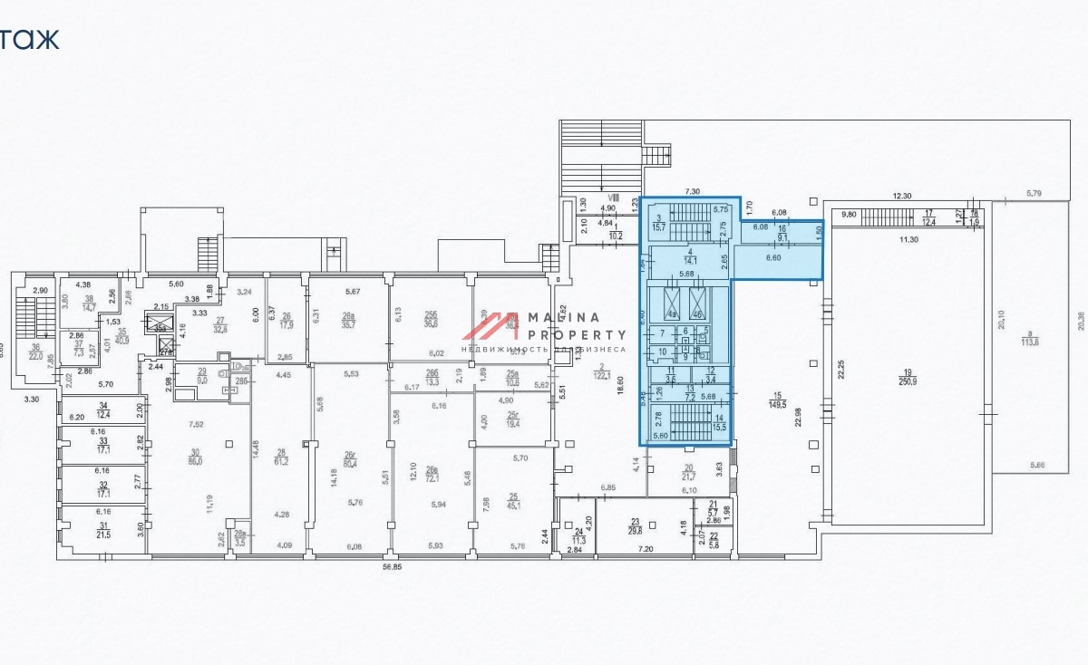 Продажа помещения c арендатором хостел 