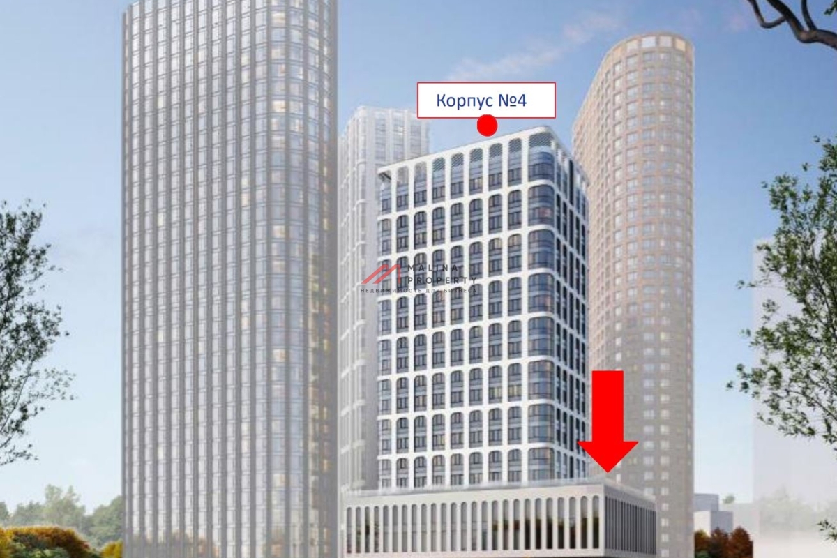 Продажа помещения под мед клинику в ЖК "Nagatino i-Land"