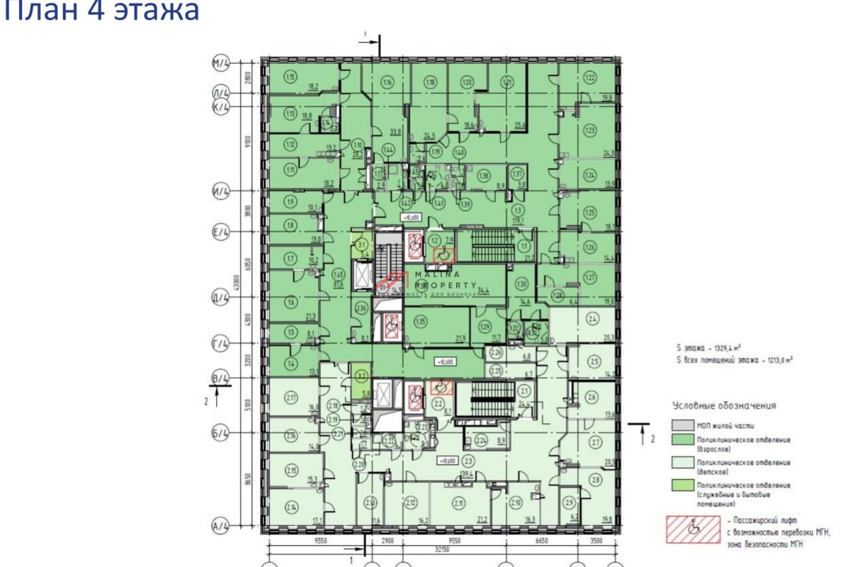 Продажа помещения под мед клинику в ЖК "Nagatino i-Land"