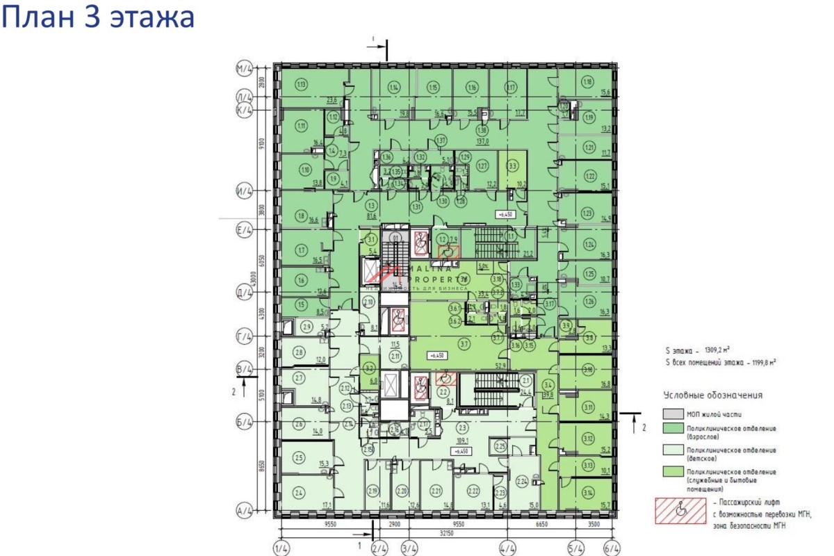 Продажа помещения под мед клинику в ЖК "Nagatino i-Land"