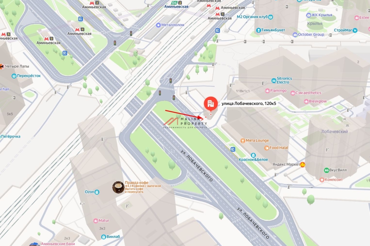 Продажа отдельно стоящего здания на Лобачевского