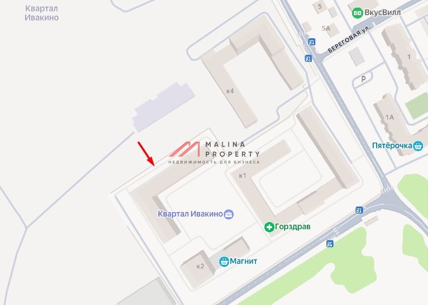 Продажа помещения в жилом комплексе "Ивакино"