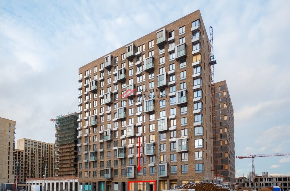 Продажа торгового помещения в новостройке