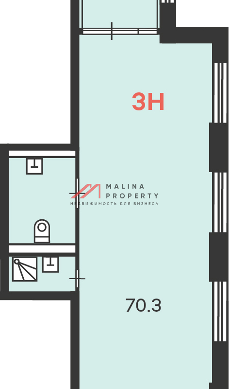 Аренда помещения в новом жилом доме