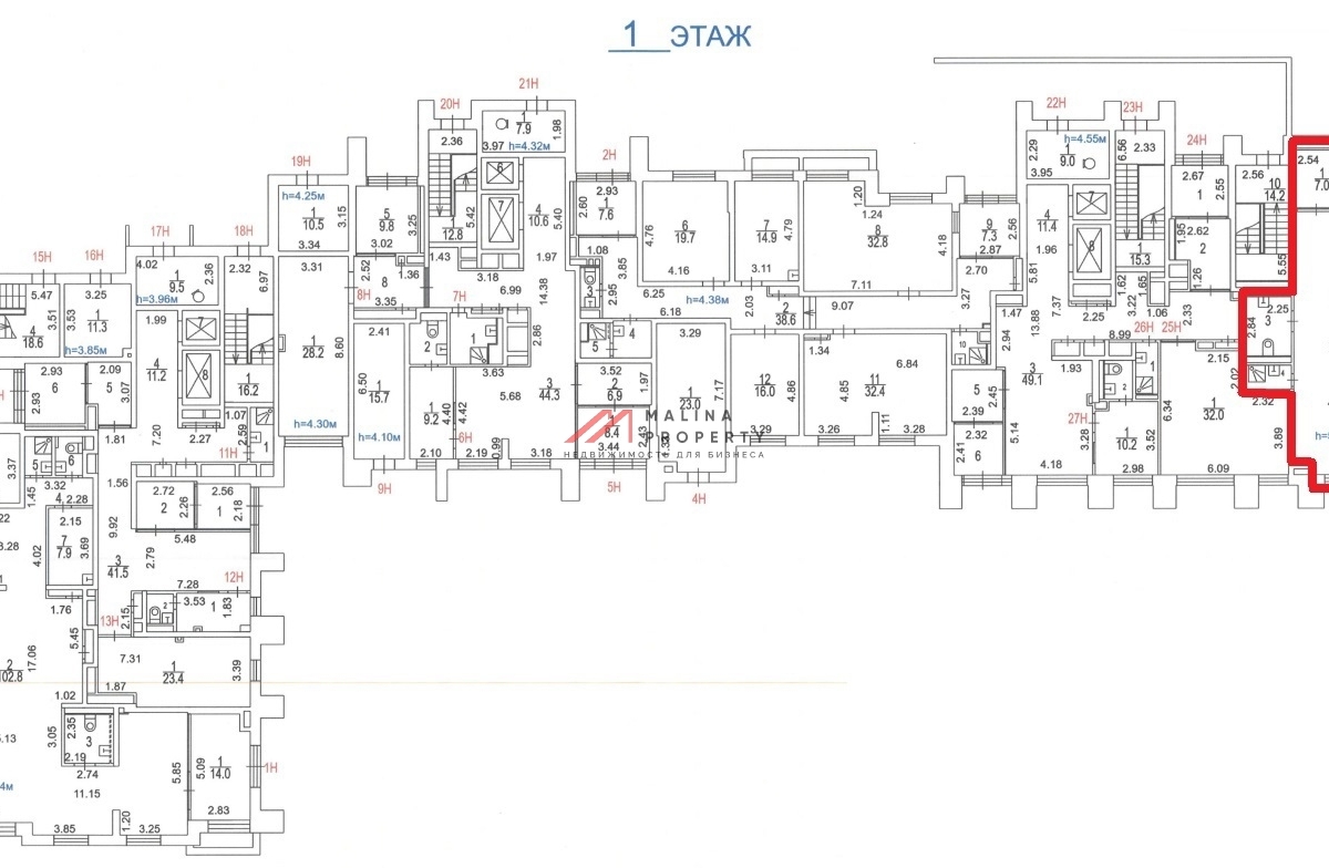 Аренда помещения в новом жилом доме
