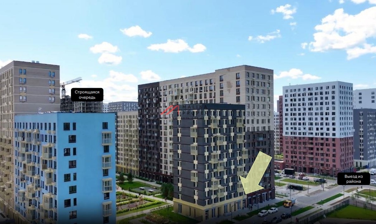 Продажа торгового помещения в ЖК "Горки парк"
